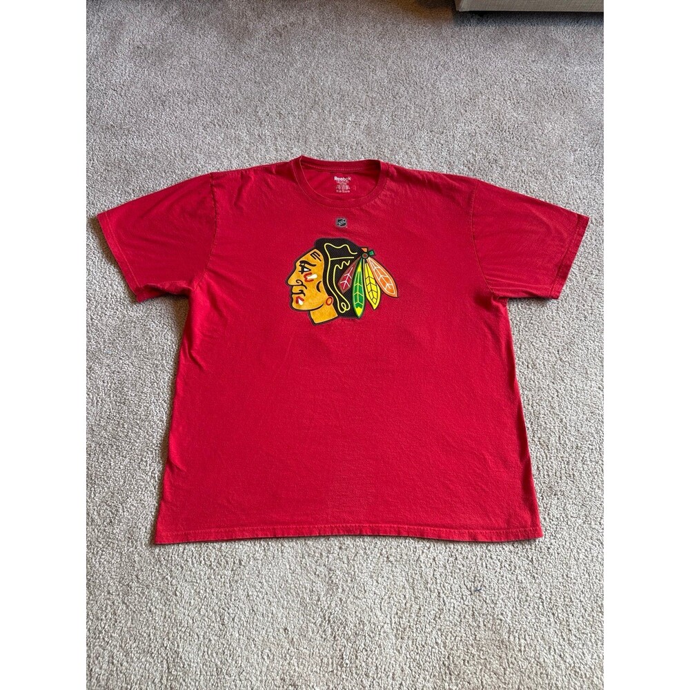 Patrick Kane Chicago Blackhawks Reebok Men’s Graphic Tee Size 2XL